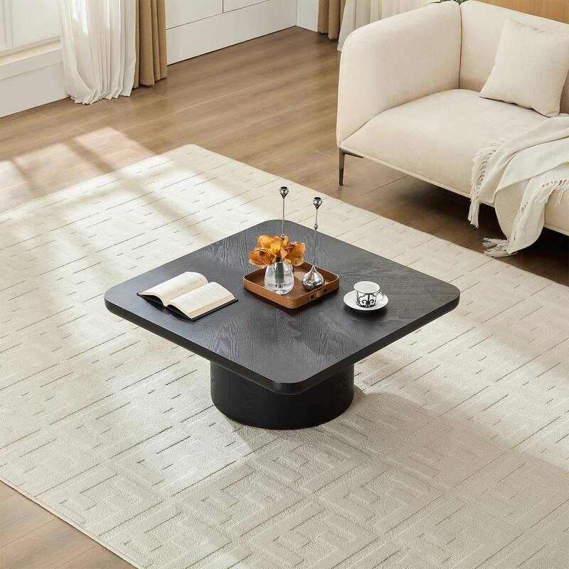 Square Coffee Table, Modern Design for Living Room Use