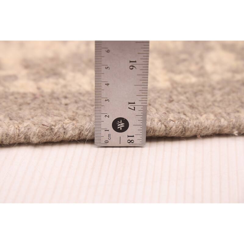 ECARPETGALLERY Hand-knotted Elysian Ivory Wool Rug - 10'0 x 13'9