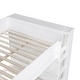 preview thumbnail 25 of 24, Full over Full Size Bunk Bed with Stairs and Guardrail, Storage Captains Bed with Pull-out Drawers and Bookcase Cabinet Frame