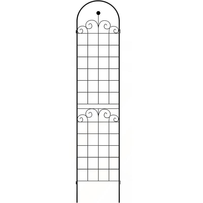 2 Pack Metal Garden Trellis for Climbing Plants
