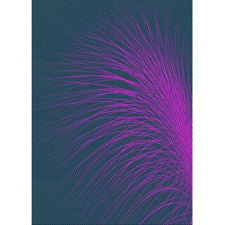 Ahgly Company Machine Washable Transitional Azure Blue Area Rugs - Bed ...