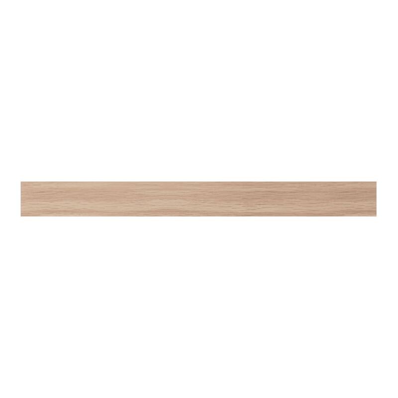 WM142: 1/4-in D x 3/4-in W x 96-in L Americraft Solid Hardwood Stain Grade Flat Screen Moulding