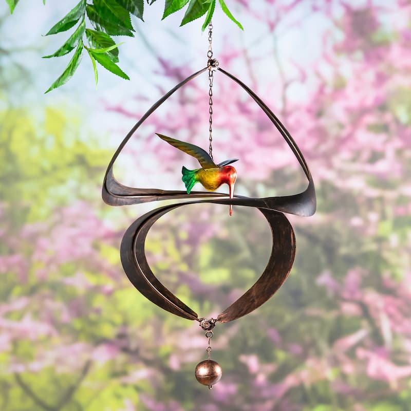 Twirler with icon, Hummingbird