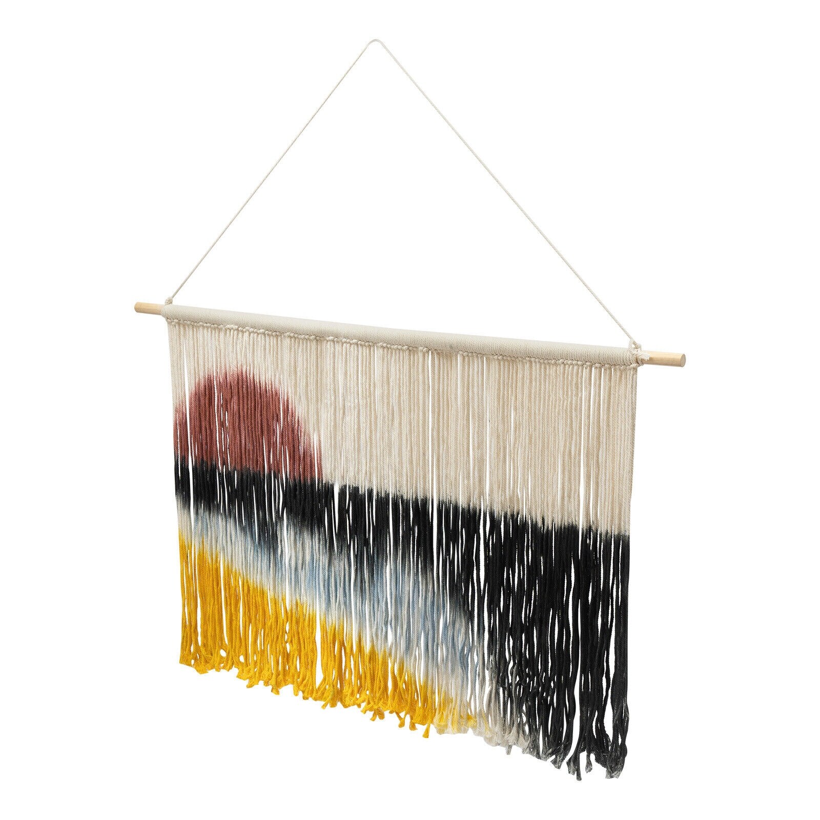 Large Bohemian Macrame Wall Hanging Woven Tapestry