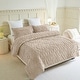 preview thumbnail 3 of 49, 3-Piece Fluffy Sherpa Comforter Set Tufted Bedding Comforter Set