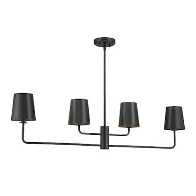 Bellevue SHCH45421 4 Light 42" Wide Linear Chandelier