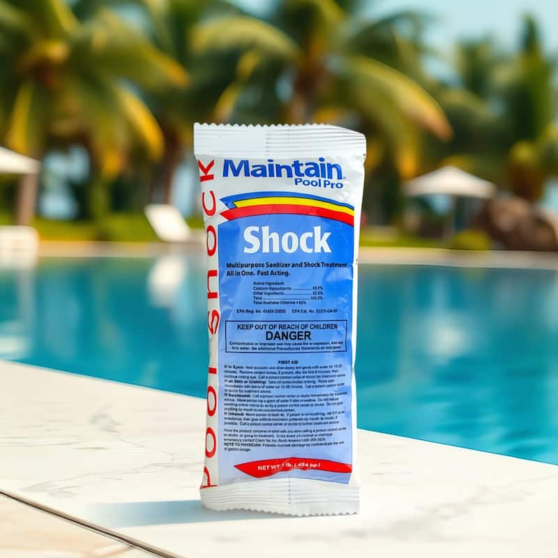 Maintain Pool Pro Multi Purpose Sanitizer and Shock Treatment 1 lb. Bag