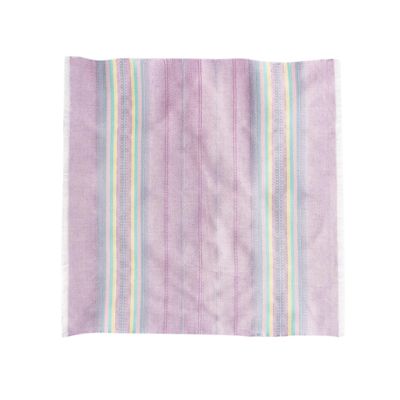 Novica Handmade Traditional Taste In Lavender Cotton Napkins (Set Of 6)