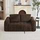 preview thumbnail 18 of 63, Cloud Sofa Corduroy Deep Seat Couch Oversized Compression Loveseat Sofa