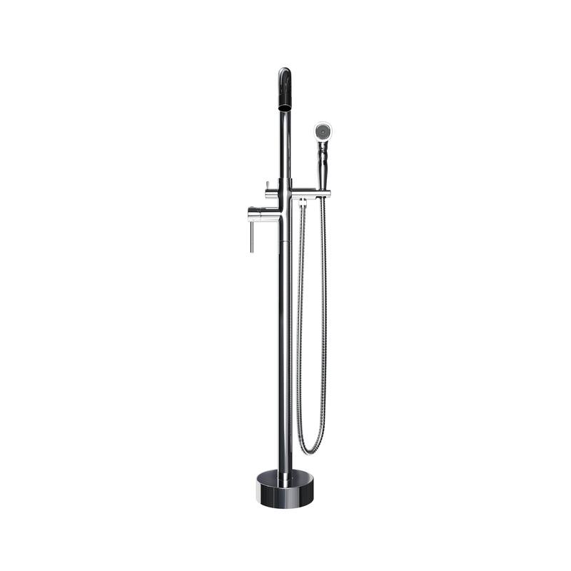 Neptune Single Handle Floor Mounted Gooseneck Freestanding Tub Filler