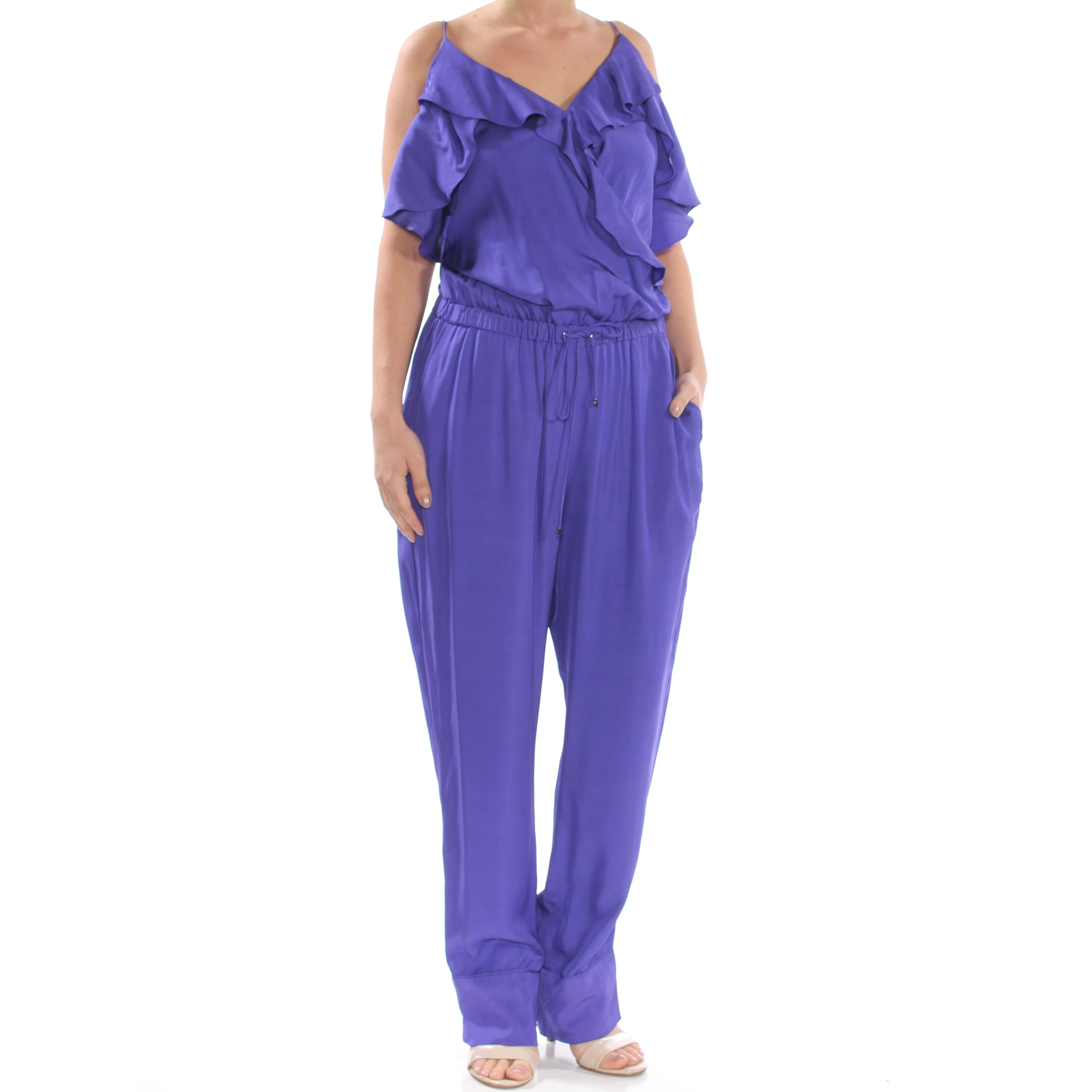purple jumpsuit apparel