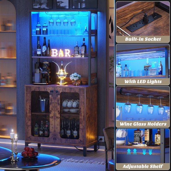 Drinks cabinet lighting outlet