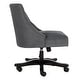 preview thumbnail 5 of 5, SAFAVIEH Soho Tufted Velvet Swivel Desk Chair - 25.2" x 27.2" x 33.9"