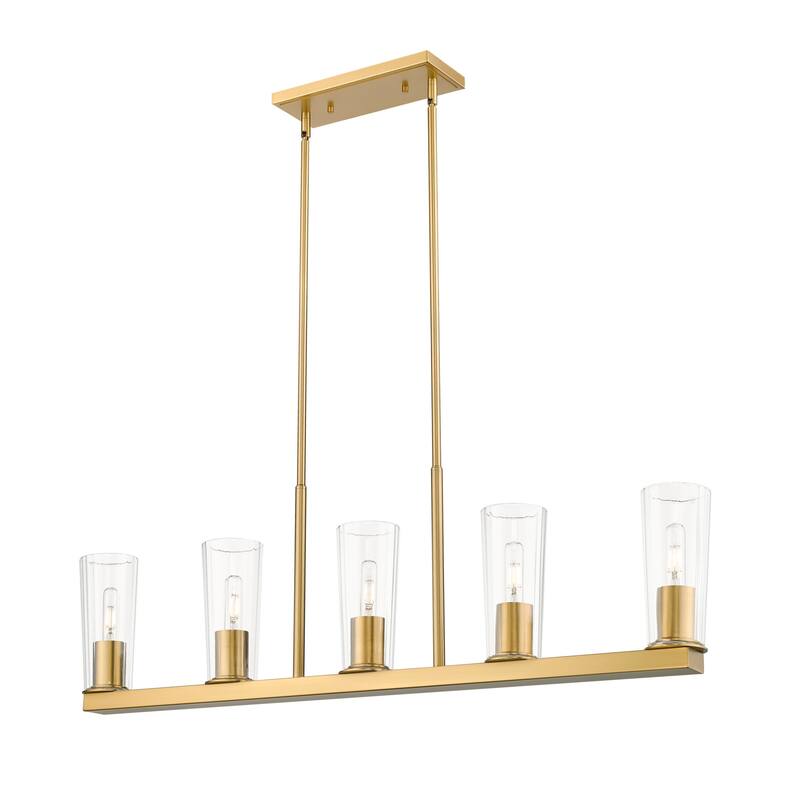 Z-Lite 826-5L Titus 5 Light 44" Wide Linear Chandelier