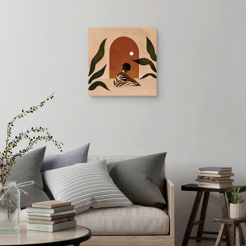 Golden by Bria Nicole Canvas Art Print