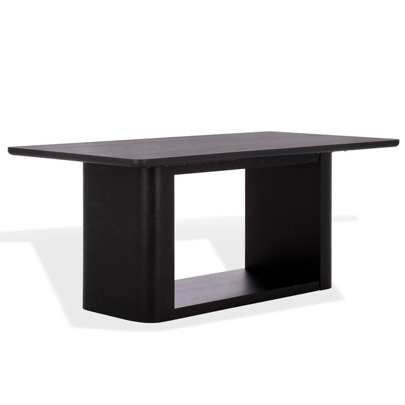 SAFAVIEH Couture Howard Oak Wood Dining Table - 71"W x 37"D x 30"H