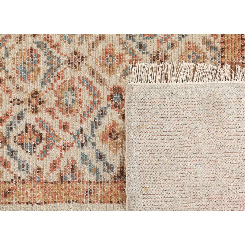 Terra by Obeetee Palace Trellis Beige Rug