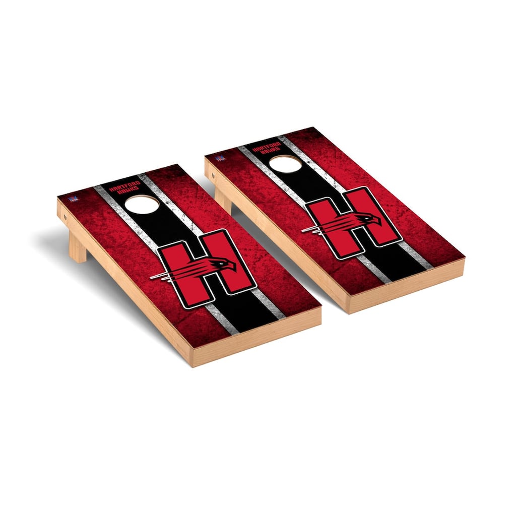 Hartford Hawks Vintage Cornhole Board Set