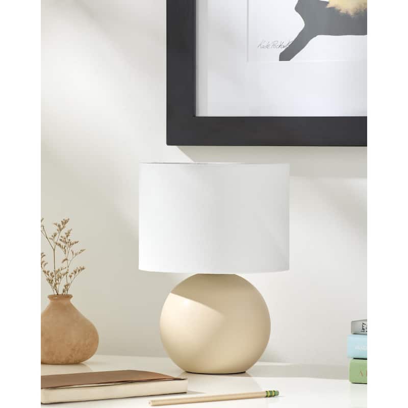Livabliss Elio Traditional Accent Table Lamp - Cream
