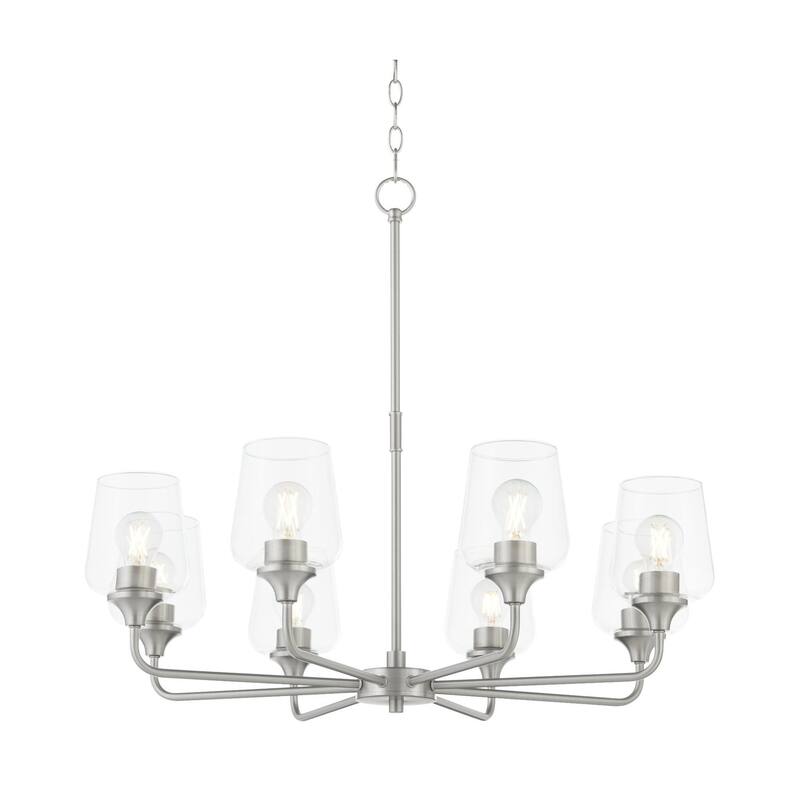 Quorum International 6313-8 Goodwin 8 Light 32" Wide Chandelier