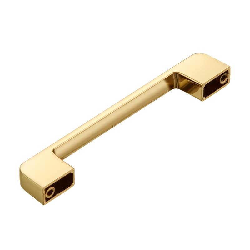 Utopia Alley Marino Pull Handle -Polished Gold Drawer Pull Handle, 5.0" Center to Center