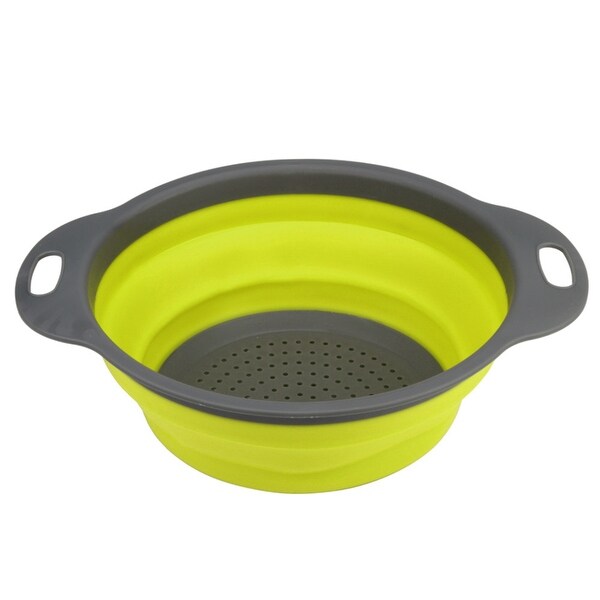 silicone strainer collapsible