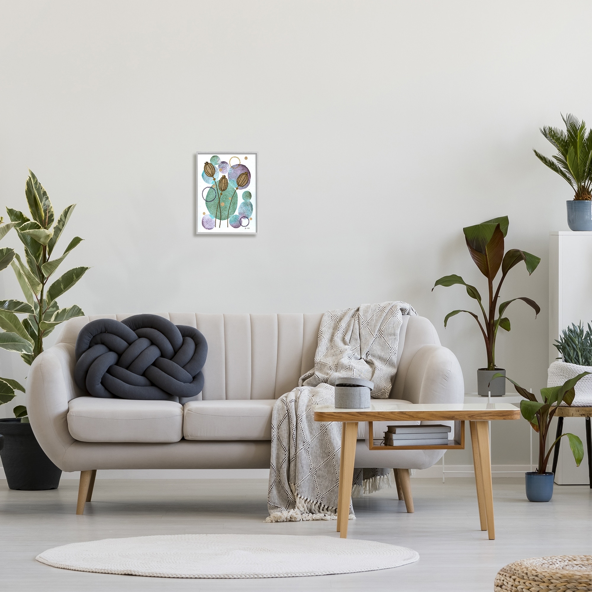 Modern interpretation of the classic botanical drawing in