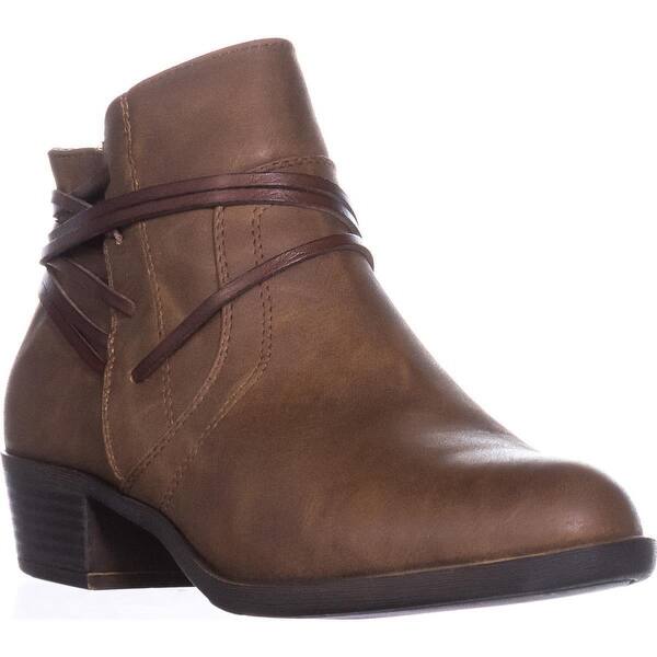 Shop Madden Girl Become Casual Ankle Boots Cognac On Sale