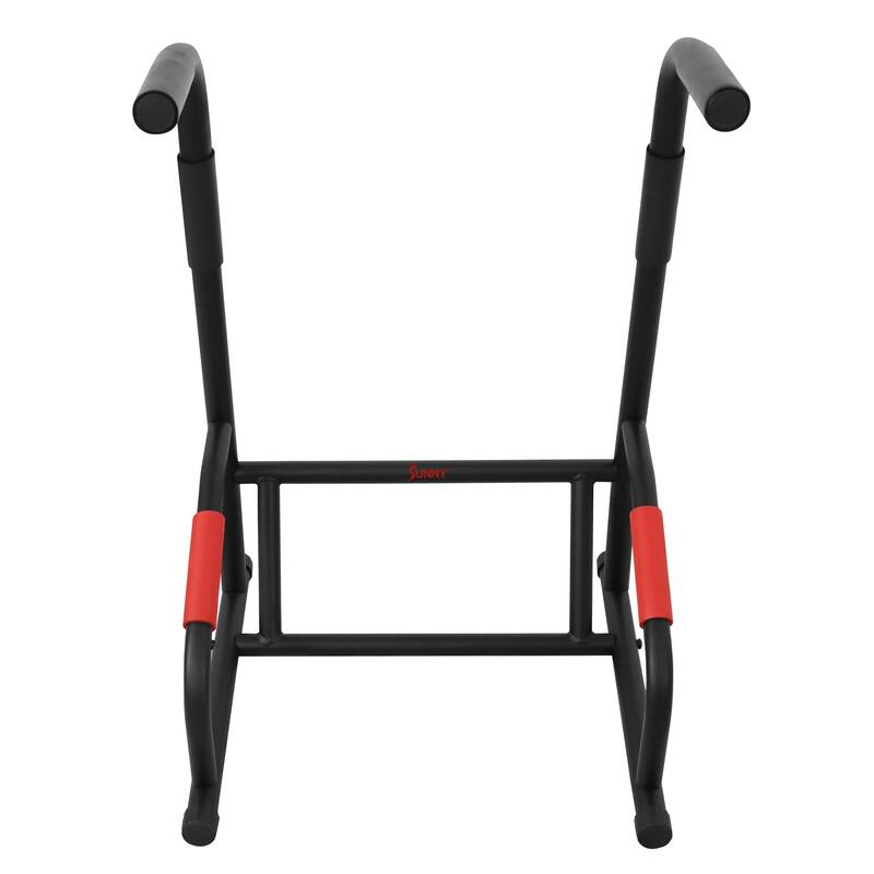 Sunny Health & Fitness Multifunction Dip Station Strength Bar