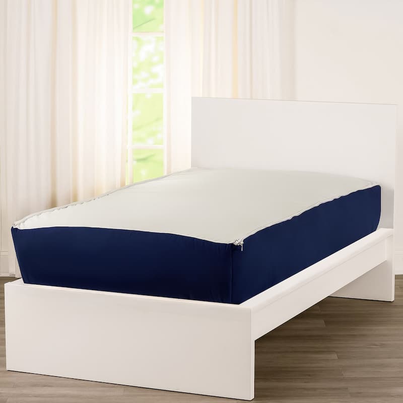 Siscovers Deep Blue Bunkie Deluxe Zipper Bedding Set