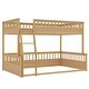 preview thumbnail 27 of 25, Full XL over Queen Bunk Bed with Ladder and Guardrails