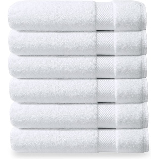 Delara Organic Cotton Luxuriously Plush Washcloths Pack of 6 |GOTS ...