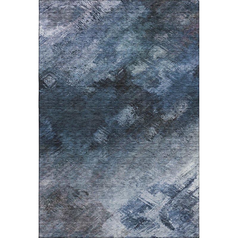 Premium Washable Super Soft Contemporary Abstract Mayfield Rug