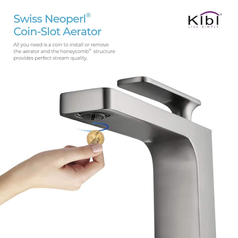 Lead Free Solid Brass Single Handle Bathroom Vanity Sink