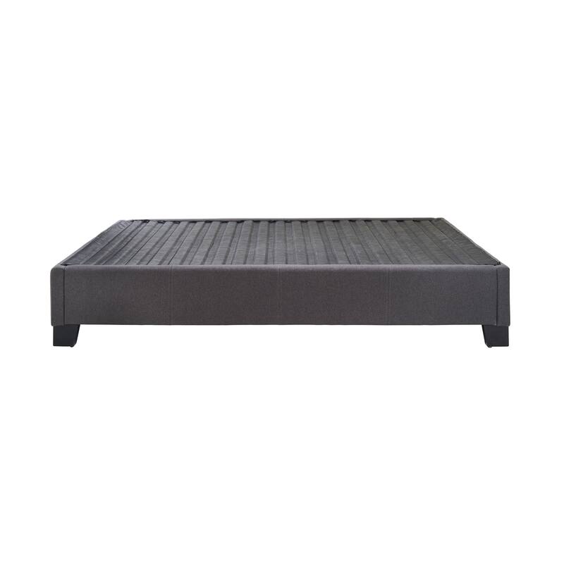 Bridgevine Home Modern Contempo Upholstered Bed Platform Base