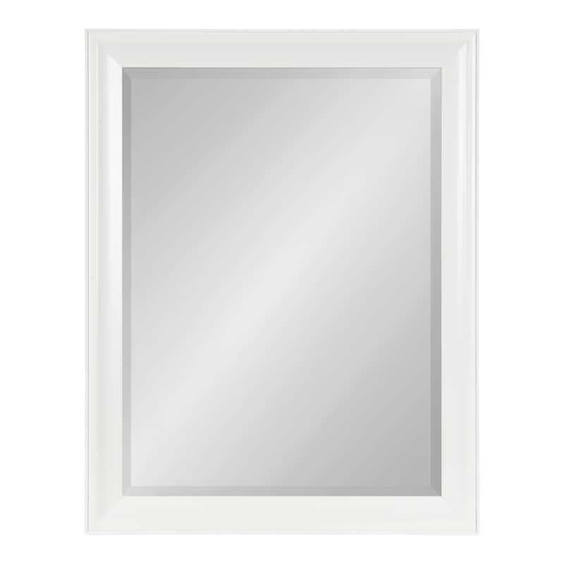 Kate and Laurel Kalla Rectangle Bathroom Wall Mirror