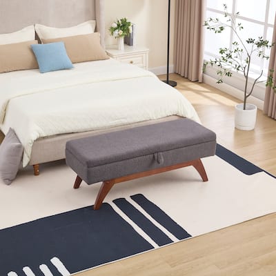 Upholstered storage Bench