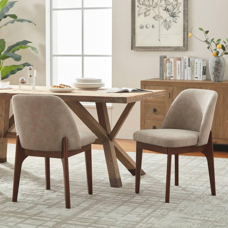 Set of 4 Solid Wood Dining Chair