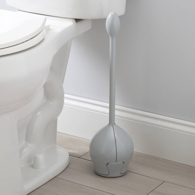 Bath Bliss 2 Pack Firm Grip Tulip Toilet Bowl Brush