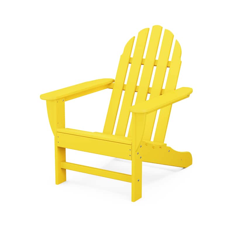 POLYWOOD Classic Outdoor Adirondack Chair - Lemon