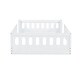 preview thumbnail 3 of 14, Wood Twin Size Platform Bed with Semi-enclosed Fence