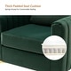 preview thumbnail 13 of 43, Ganymedes Modern Velvet Accent Arm Chair with Golden Legs by HULALA HOME