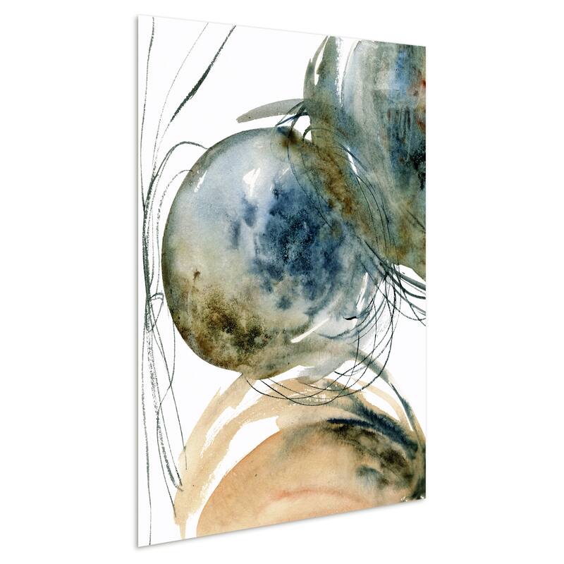 Empire Art"Hibernation I" Frameless Tempered Art Glass Wall Art