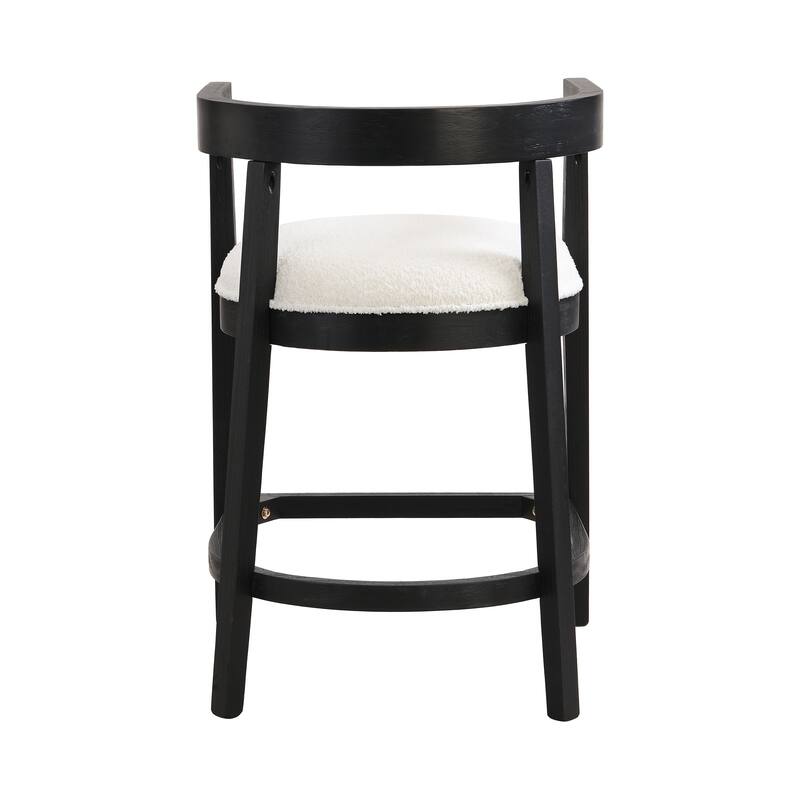 Timel Rubberwood Counter Stool (Set of 2) by Christopher Knight Home