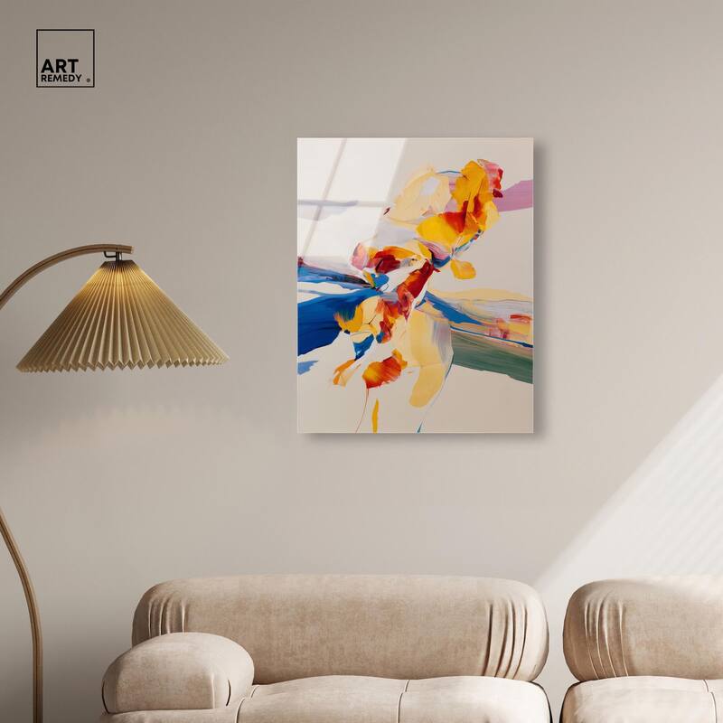 Flippant Bloom III Acrylic by Art Remedy, Ready to Hang