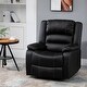 preview thumbnail 2 of 20, HOMCOM Vibrating Massage PU Leather Recliner Chair, Footrest with Remote Control and 8 Massaging Points