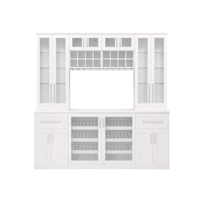 NewAge Products Home Bar 8-Piece Cabinet Set