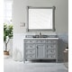 preview thumbnail 2 of 32, James Martin Vanities Brittany 48" Single Vanity, Urban Gray