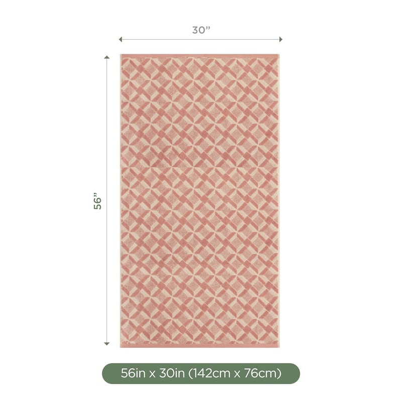 Martex Geo Blue Bath Towel