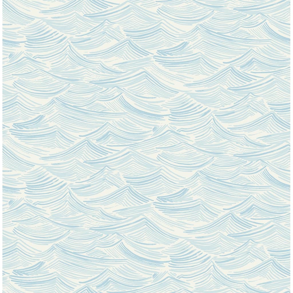 Seabrook Designs Day Dreamers Calm Seas Unpasted Wallpaper